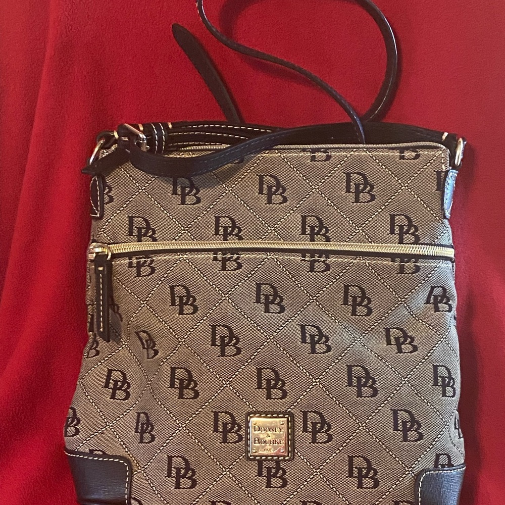 Dooney and Bourke Canvass signature bag